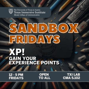 Sandbox Fridays!